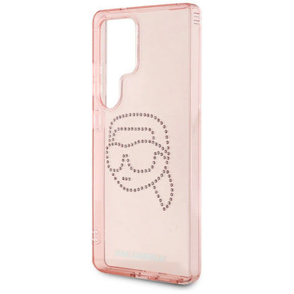 Etui til Samsung Galaxy S25 Ultra S938, Karl Lagerfeld, IML Luxury Karl's Head, Pink