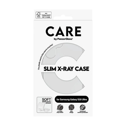 Etui til Samsung Galaxy S25 Ultra S938, PanzerGlass, Fashionable Care, Transparent