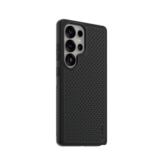 Etui til Samsung Galaxy S25 Ultra S938, PanzerGlass, Care Feature Heat Beat, Sort