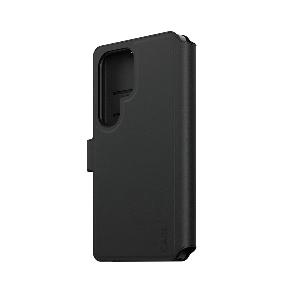 Etui til Samsung Galaxy S25 Ultra S938, PanzerGlass, Care Feature Tango Two-in-One, Sort