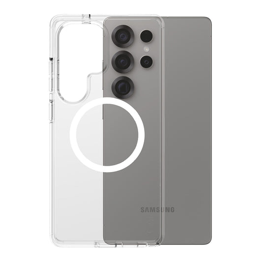 Etui til Samsung Galaxy S25 Ultra S938, PanzerGlass, Care Urban Combat, Hvid Transparent