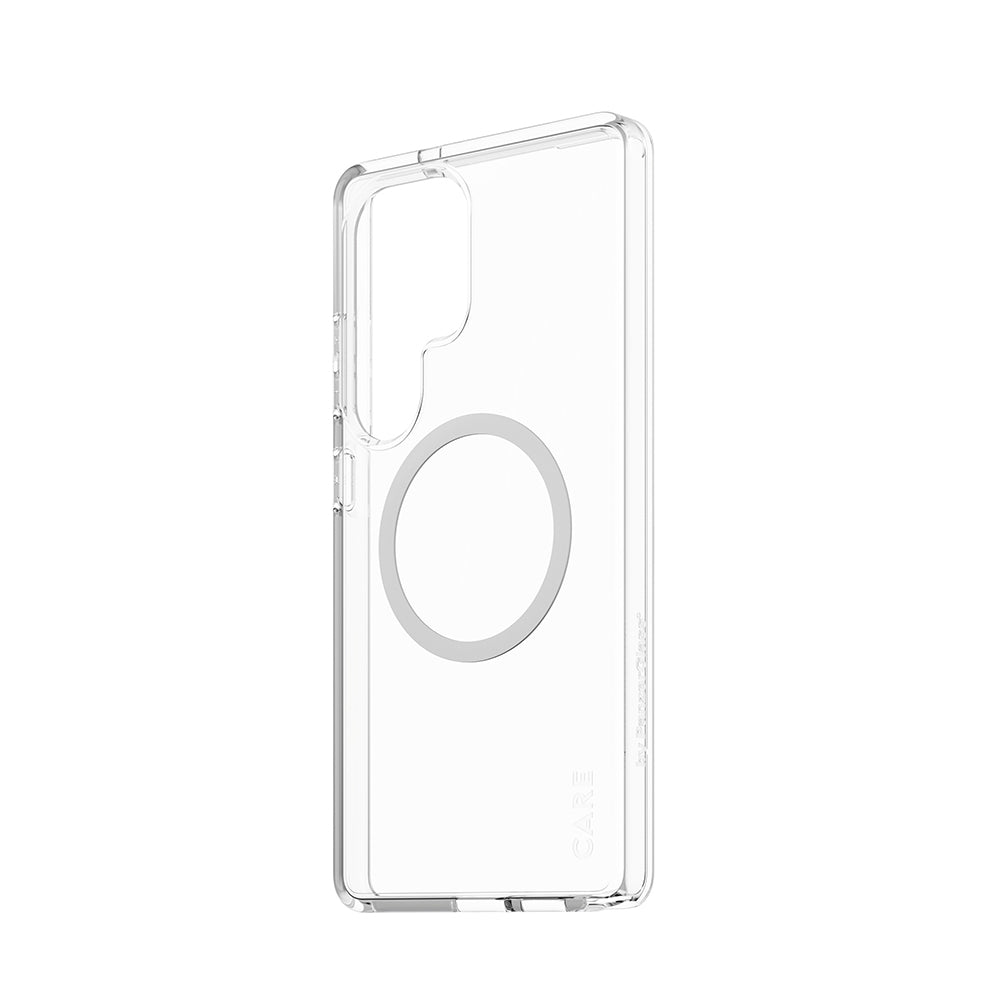 Etui til Samsung Galaxy S25 Ultra S938, PanzerGlass, Care Urban Combat, Hvid Transparent