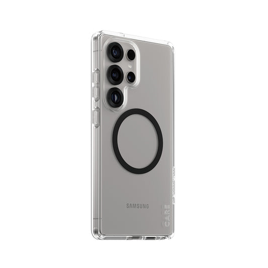 Etui til Samsung Galaxy S25 Ultra S938, PanzerGlass, Care Urban Combat, Sort Transparent