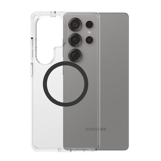 Etui til Samsung Galaxy S25 Ultra S938, PanzerGlass, Care Urban Combat, Sort Transparent