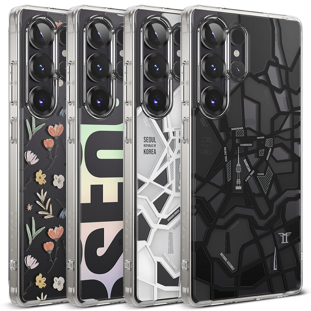 Etui til Samsung Galaxy S25 Ultra S938, Ringke, Fusion Design, Flerfarvet