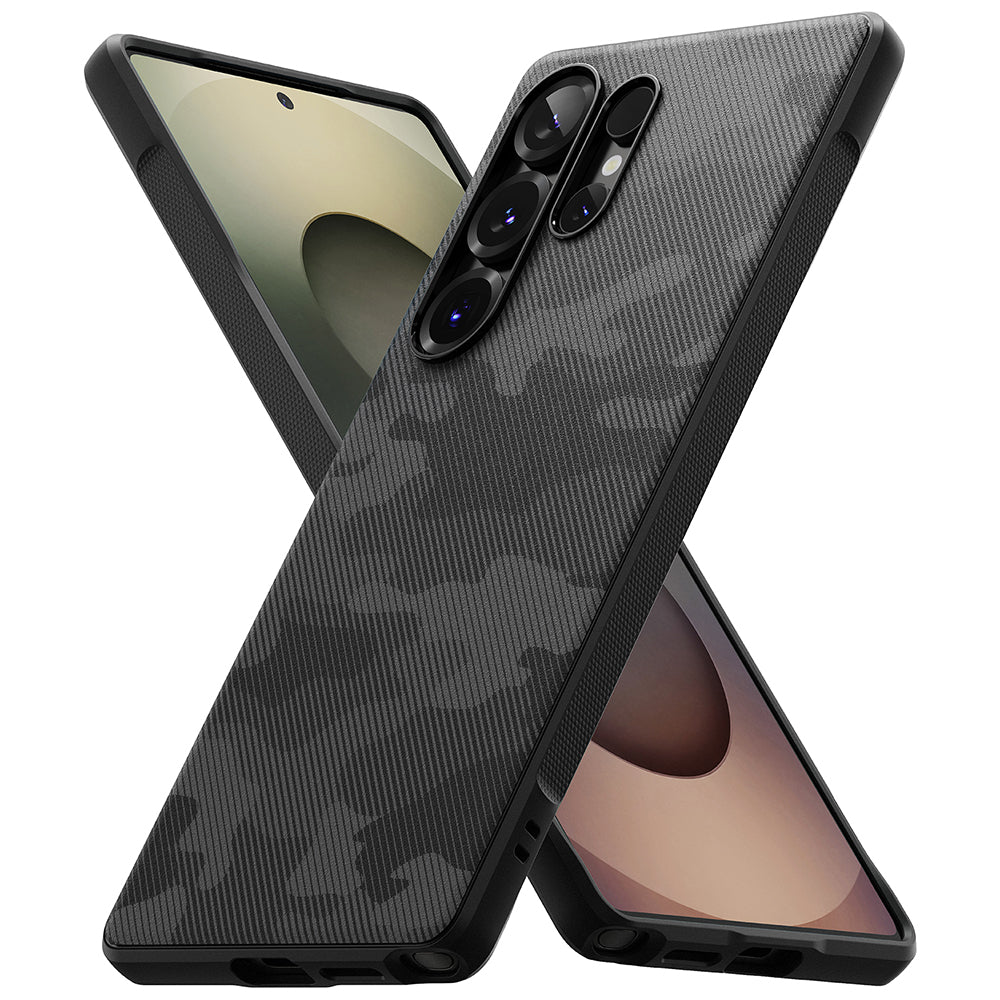 Etui til Samsung Galaxy S25 Ultra S938, Ringke, Onyx Design, Camouflage