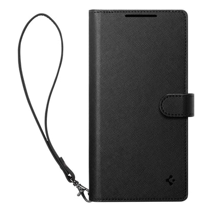 Etui til Samsung Galaxy S25 Ultra S938, Spigen, Wallet S, Sort ACS09124