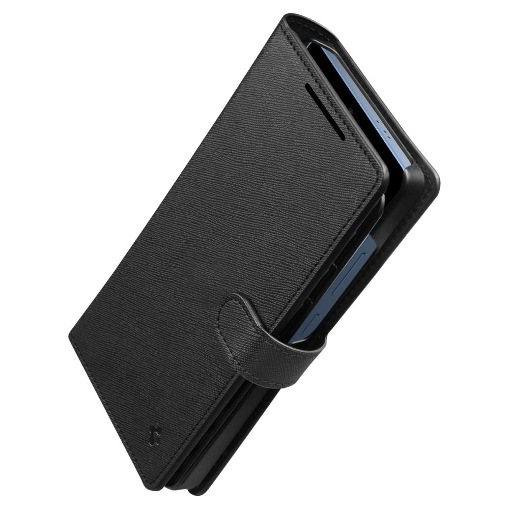 Etui til Samsung Galaxy S25 Ultra S938, Spigen, Wallet S, Sort ACS09124