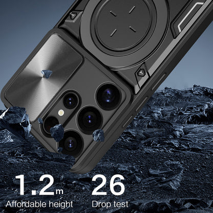 Cover til Samsung Galaxy S25 Ultra S938, Techsuit, CamGuard Pro, Blå