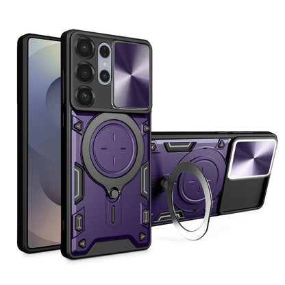 Cover til Samsung Galaxy S25 Ultra S938, Techsuit, CamGuard Pro, Lilla