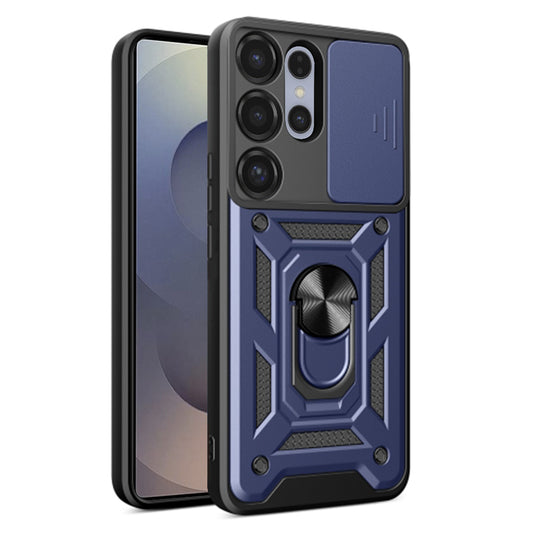 Cover til Samsung Galaxy S25 Ultra S938, Techsuit, CamShield, Blå