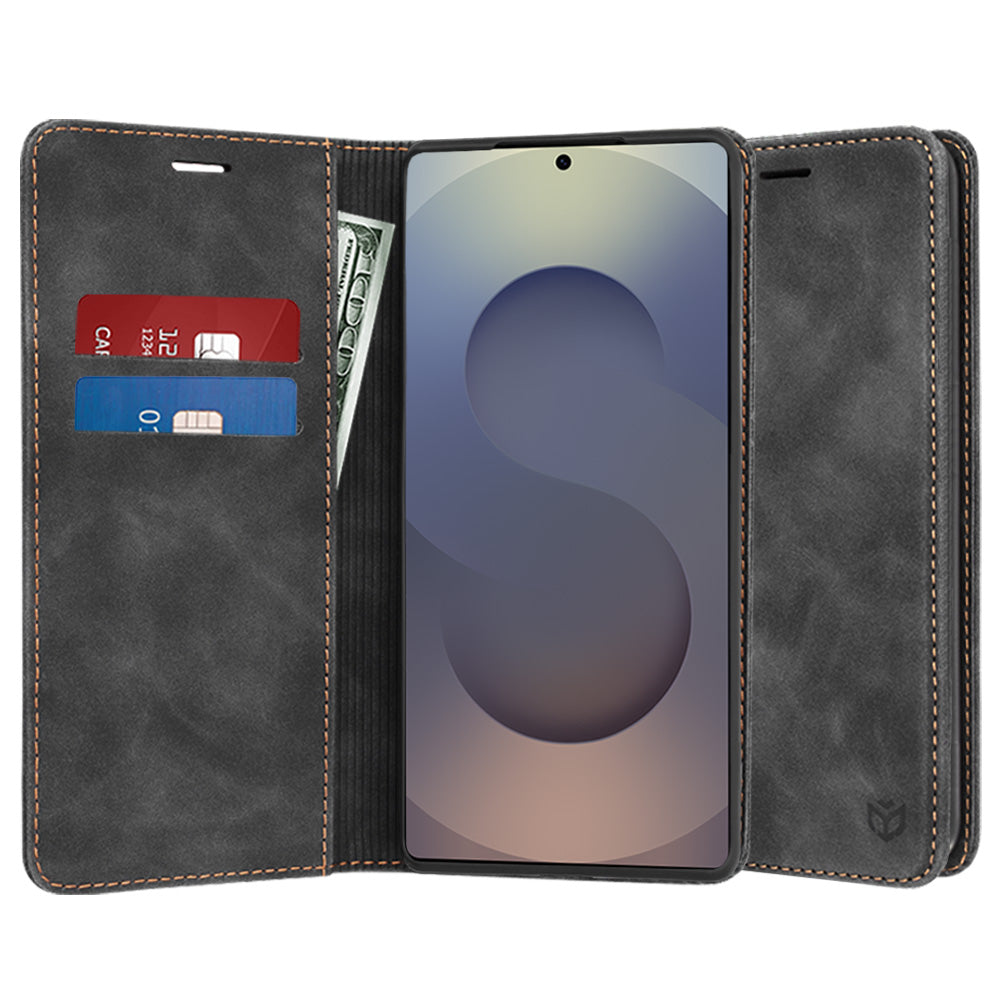 Cover til Samsung Galaxy S25 Ultra S938, Techsuit, Confy, Sort