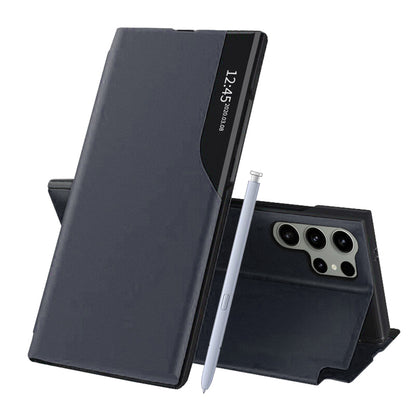 Cover til Samsung Galaxy S25 Ultra S938, Techsuit, eFold, Mørkeblå