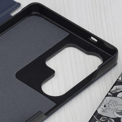 Cover til Samsung Galaxy S25 Ultra S938, Techsuit, eFold, Mørkeblå