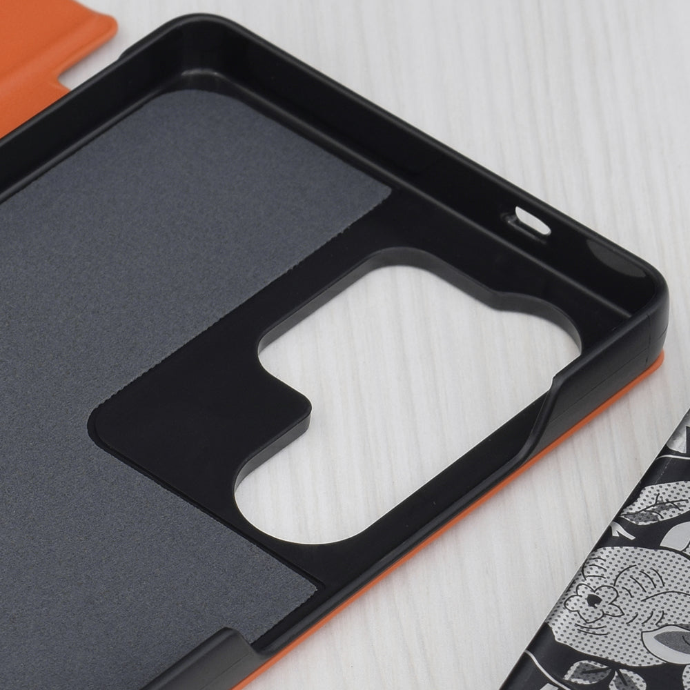 Case for Samsung Galaxy S25 Ultra S938, Techsuit, eFold, Orange