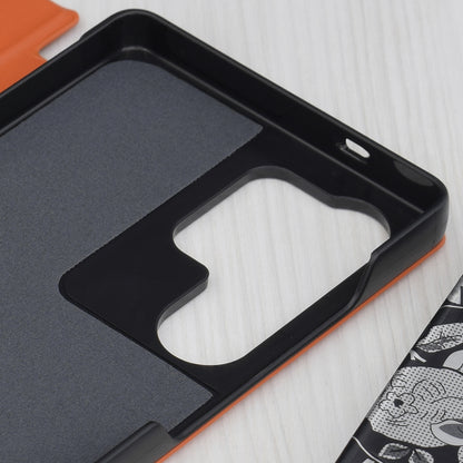Case for Samsung Galaxy S25 Ultra S938, Techsuit, eFold, Orange