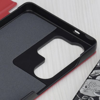 Cover til Samsung Galaxy S25 Ultra S938, Techsuit, eFold, Rød