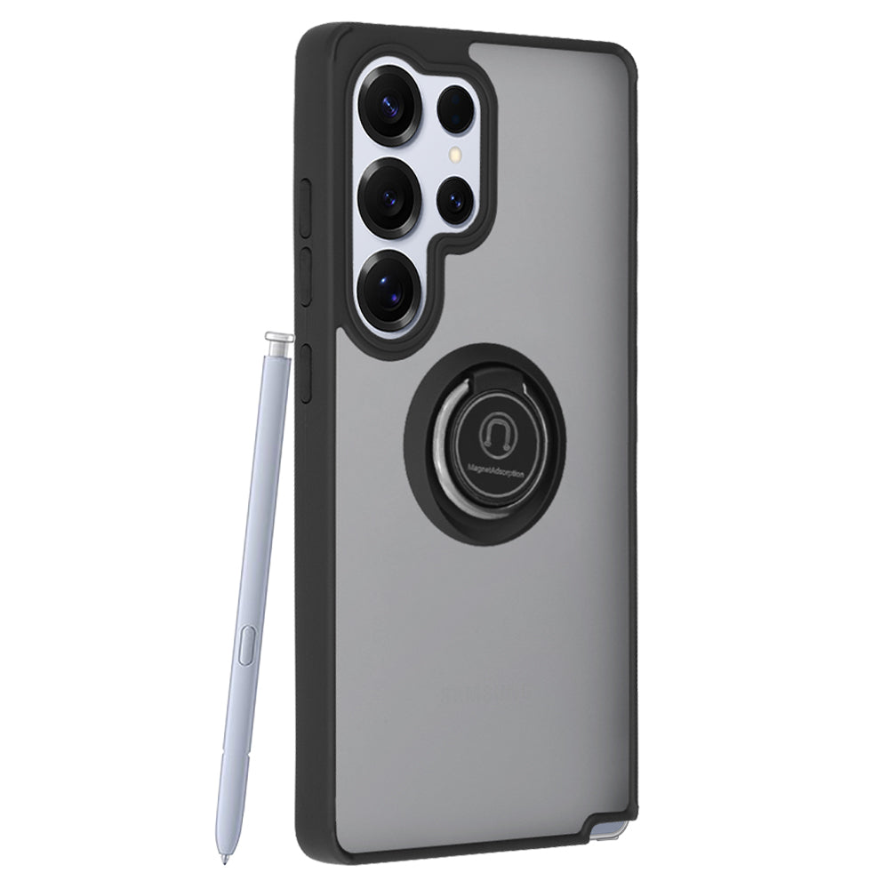 Cover til Samsung Galaxy S25 Ultra S938, Techsuit, Glinth, Sort