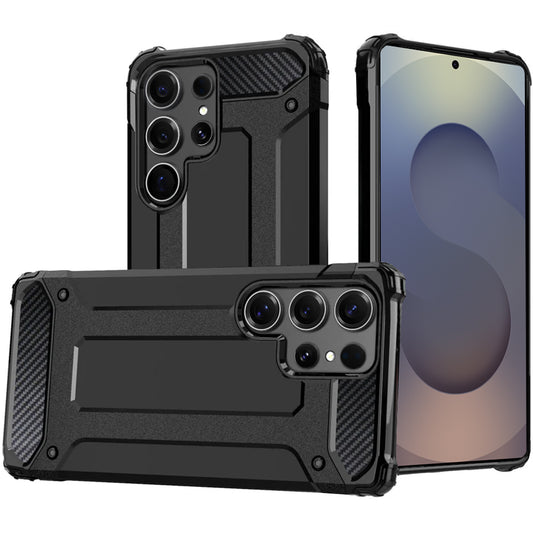 Cover til Samsung Galaxy S25 Ultra S938, Techsuit, Hybrid Armor, Sort