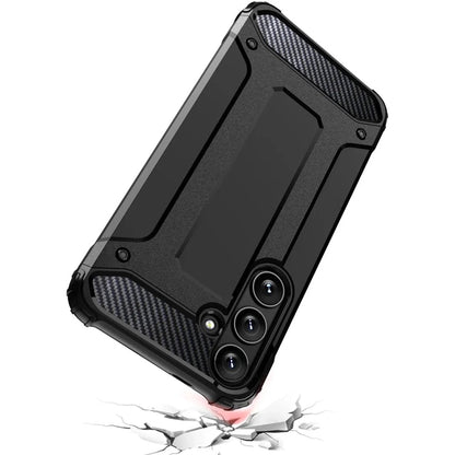 Cover til Samsung Galaxy S25 Ultra S938, Techsuit, Hybrid Armor, Sort