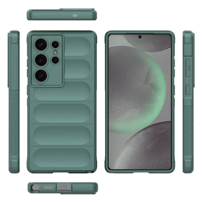 Cover til Samsung Galaxy S25 Ultra S938, Techsuit, Magic Shield, Sort