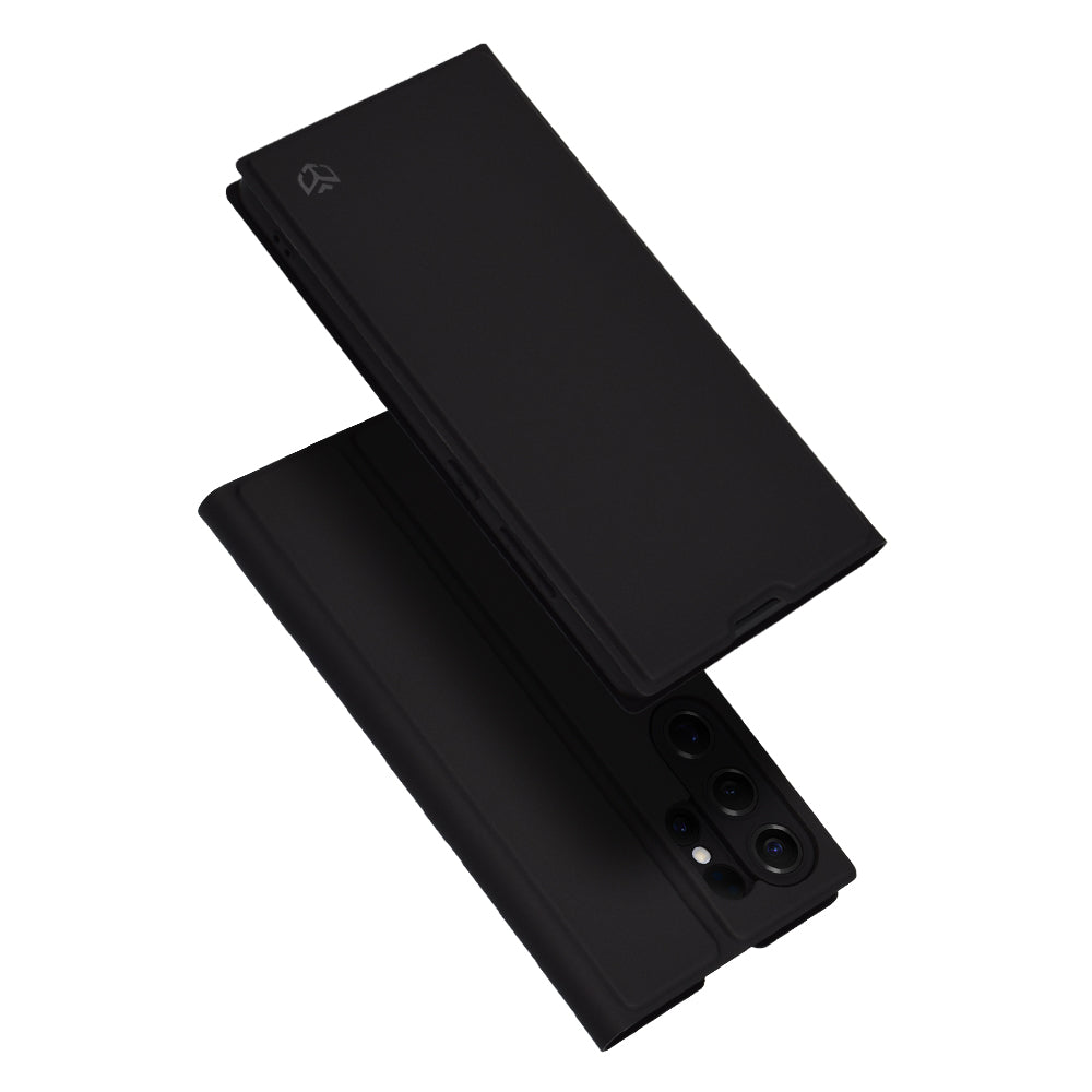Cover til Samsung Galaxy S25 Ultra S938, Techsuit, Magskin Book, Sort