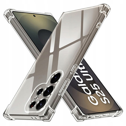 Cover til Samsung Galaxy S25 Ultra S938, Techsuit, Stødabsorberende Klar, Transparent
