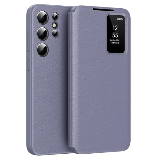 Cover til Samsung Galaxy S25 Ultra S938, Techsuit, SmartView, Lilla