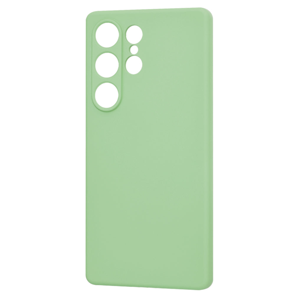 Cover til Samsung Galaxy S25 Ultra S938, Techsuit, SoftFlex, Lysegrøn