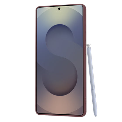 Cover til Samsung Galaxy S25 Ultra S938, Techsuit, SoftFlex, Vinrød