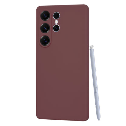 Cover til Samsung Galaxy S25 Ultra S938, Techsuit, SoftFlex, Vinrød