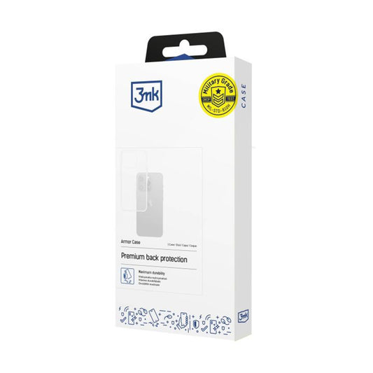 Etui til Samsung Galaxy S26, 3MK, Armor, Gennemsigtig