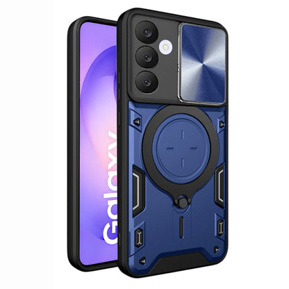 Cover til Samsung Galaxy S26 FE / S25 FE, Techsuit, CamGuard Pro, Blå