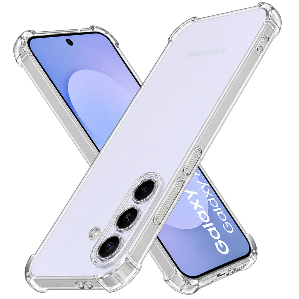Cover til Samsung Galaxy S26 FE S741 / S25 FE, Techsuit, Stødsikker Klar, Transparent