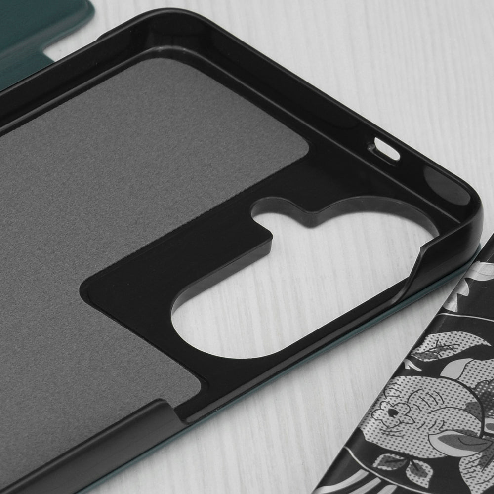 Etui til Samsung Galaxy S26 FE S741, Techsuit, eFold, mørkegrøn
