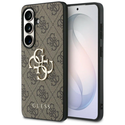 Etui til Samsung Galaxy S26 Plus S947, Guess, 4G Big Logo, Brun