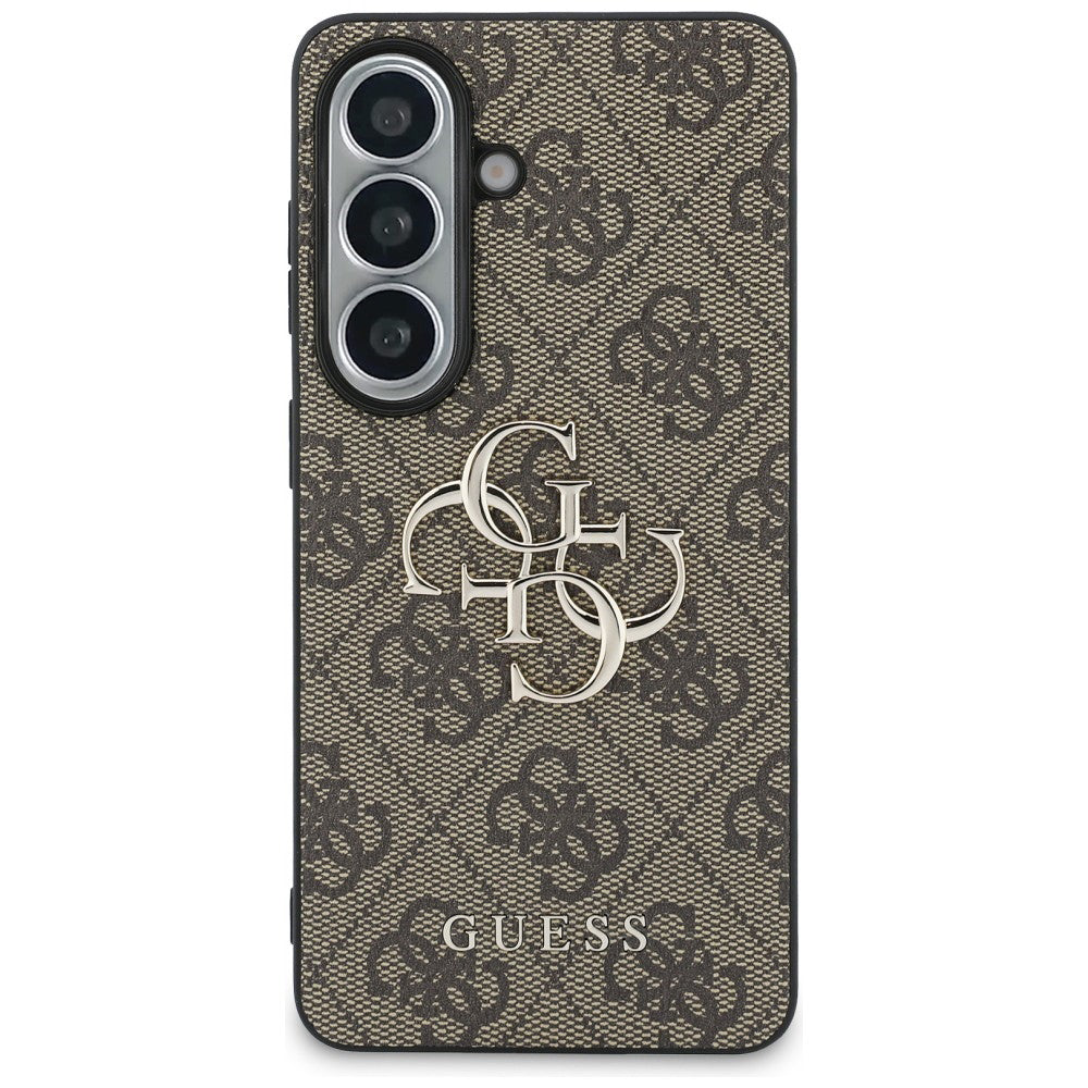 Etui til Samsung Galaxy S26 Plus S947, Guess, 4G Big Logo, Brun