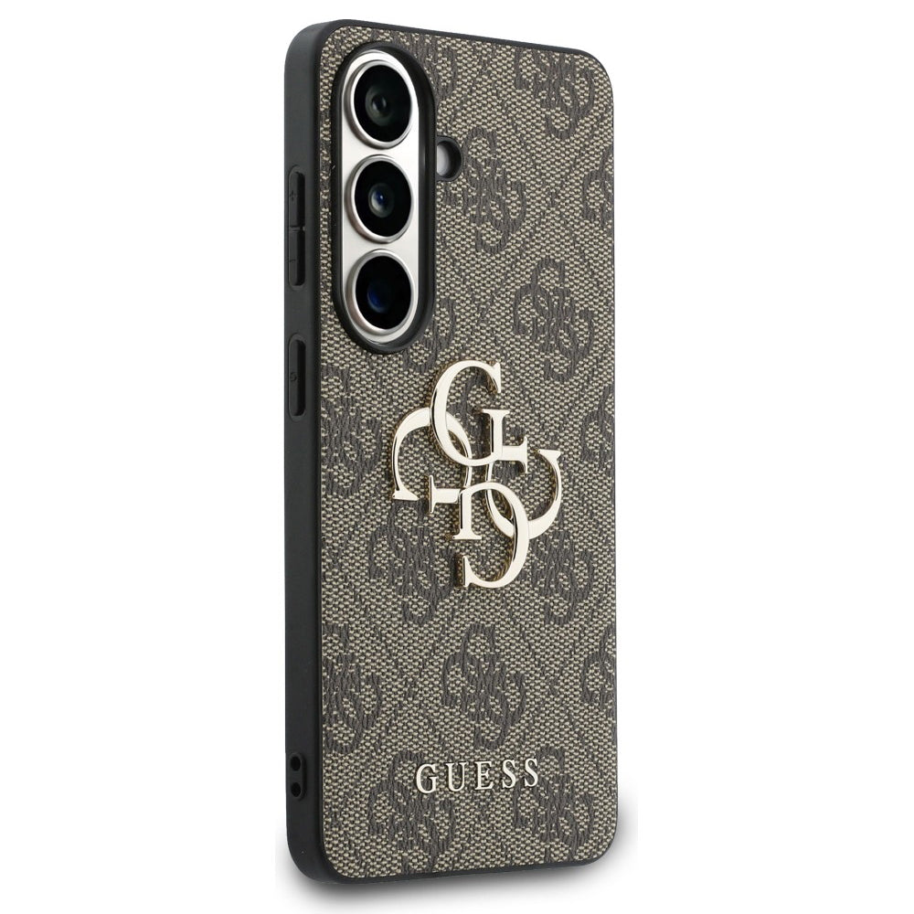 Etui til Samsung Galaxy S26 Plus S947, Guess, 4G Big Logo, Brun