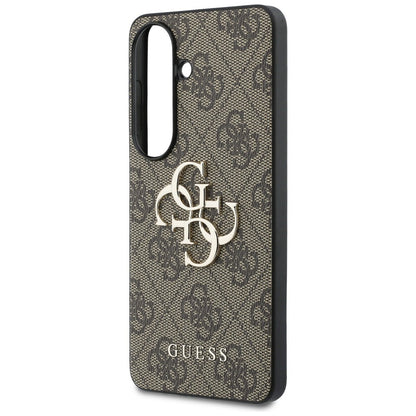 Etui til Samsung Galaxy S26 Plus S947, Guess, 4G Big Logo, Brun
