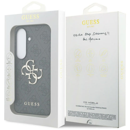 Etui til Samsung Galaxy S26 Plus S947, Guess, 4G Big Logo, Sort