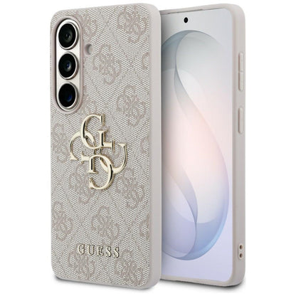 Case for Samsung Galaxy S26 Plus S947, Guess, 4G Big Logo, Pink