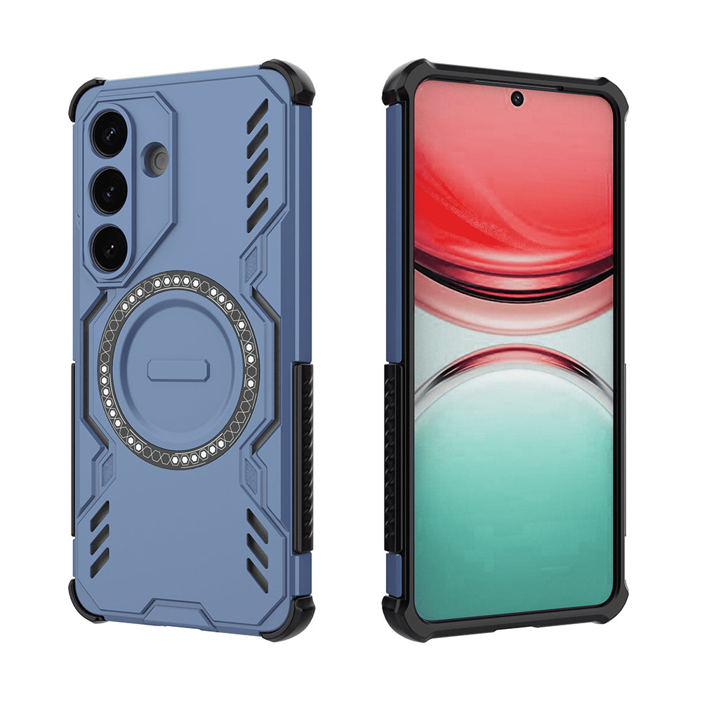 MagSafe cover til Samsung Galaxy S26 Plus, Techsuit, ArmorMag, Blå
