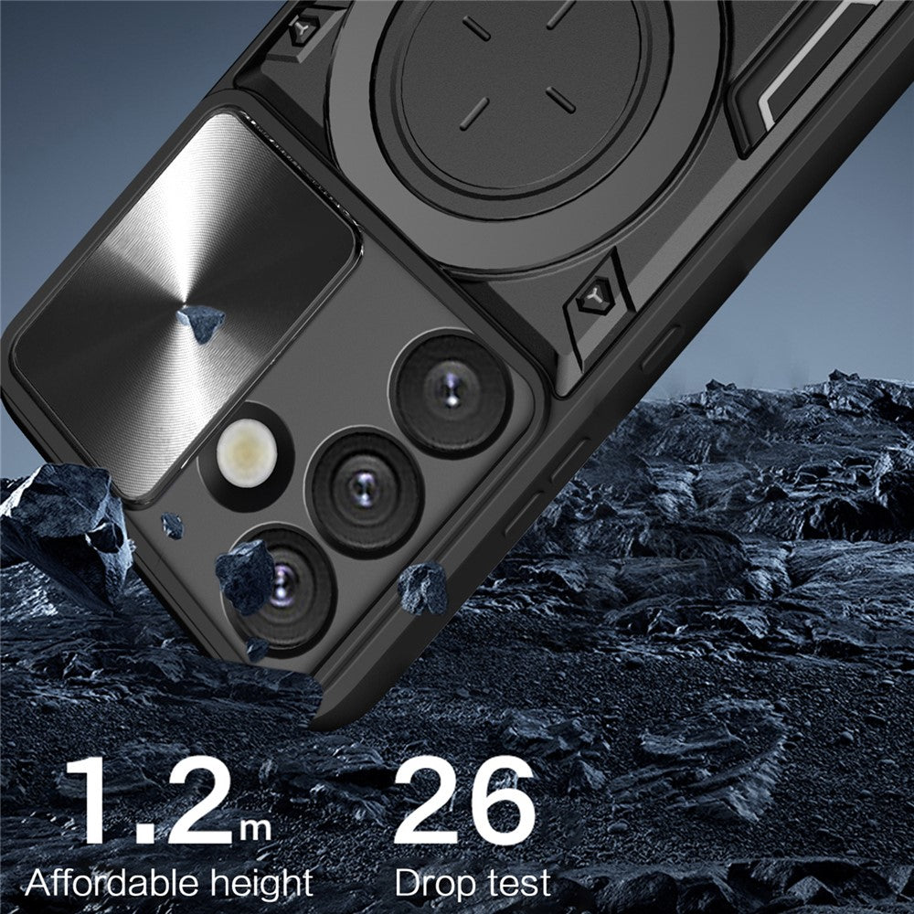 Etui til Samsung Galaxy S26 Plus, Techsuit, CamGuard Pro, Rød