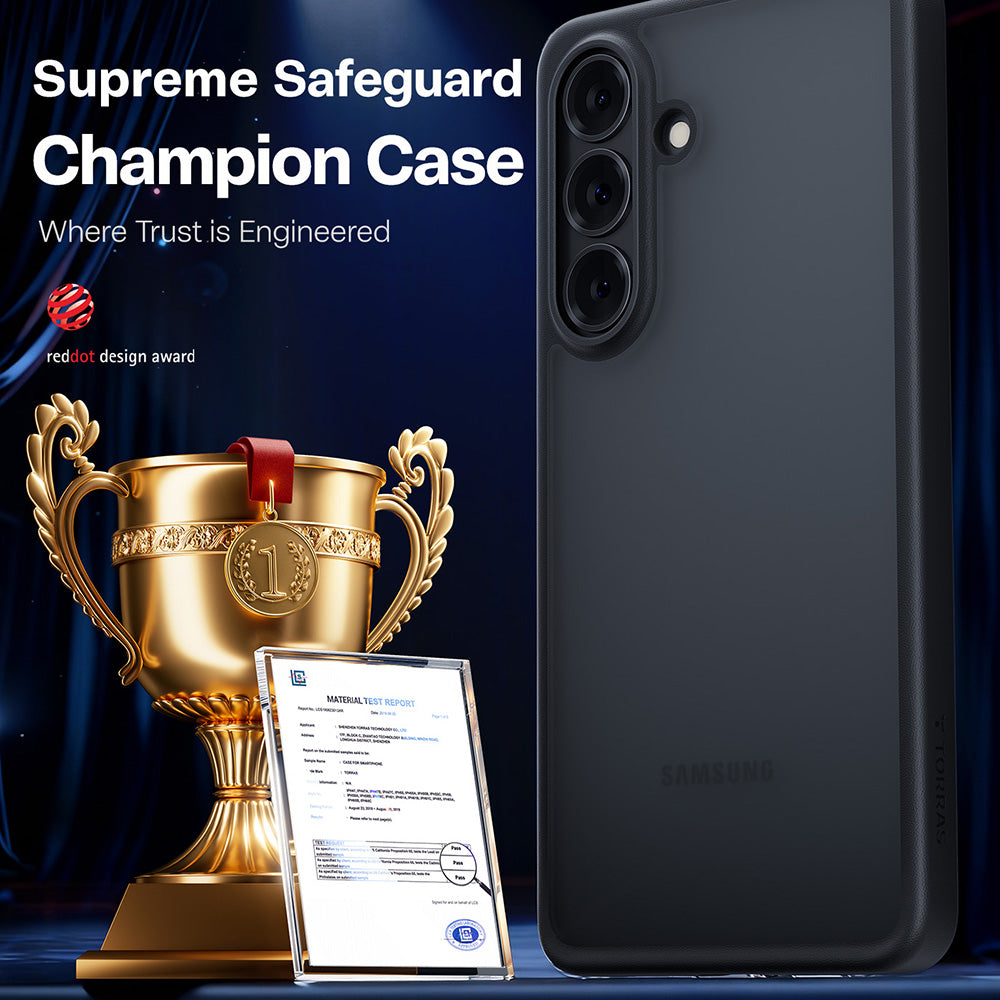 Etui til Samsung Galaxy S26 Plus, Torras, Guardian, Sort