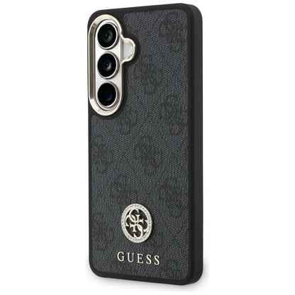 Etui til Samsung Galaxy S26 S942, GUESS, 4G Big Rhinestone Triangle Strap, Sort