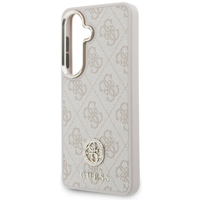 Etui til Samsung Galaxy S26 S942, GUESS, 4G Big Rhinestone Triangle Strap, Pink