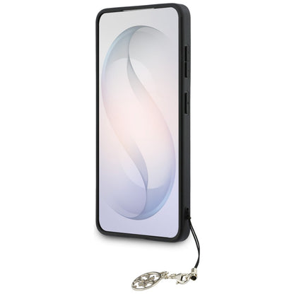 Etui til Samsung Galaxy S26 S942, Guess, 4G Classic Logo Charm, Sort