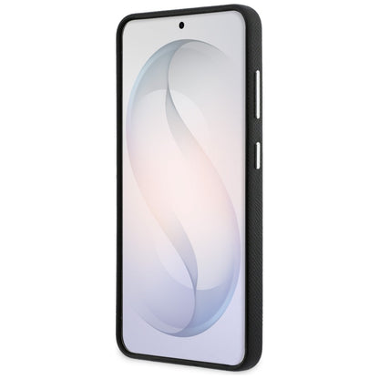 Etui til Samsung Galaxy S26 S942, Karl Lagerfeld, Saffiano Karl & Choupette's Head Pin, Sort