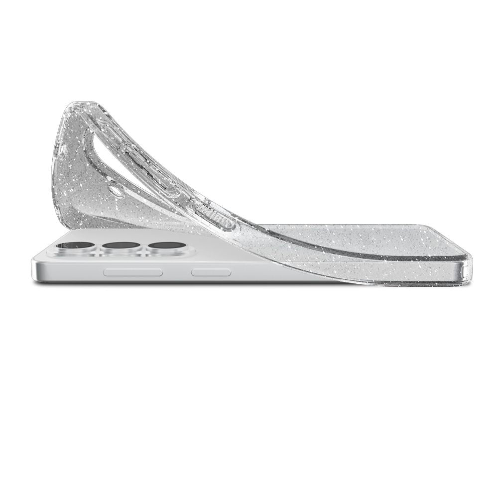 Etui til Samsung Galaxy S26 S942, Spigen, Liquid Crystal Glitter, Gennemsigtig ACS10729