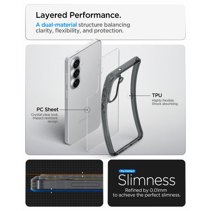 Etui til Samsung Galaxy S26 S942, Spigen, Ultra Hybrid, Røgfarvet ACS10733